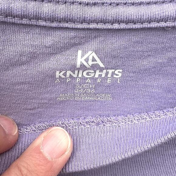 University of Wisconsin Badgers Purple Long Sleeve T Shirt Size S - Picture 6 of 6